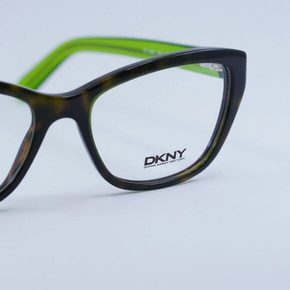 🕶️ New Dkny DY4665 3673 Eyeglasses - Havana/Green Frame 53mm - Picture 5 of 10